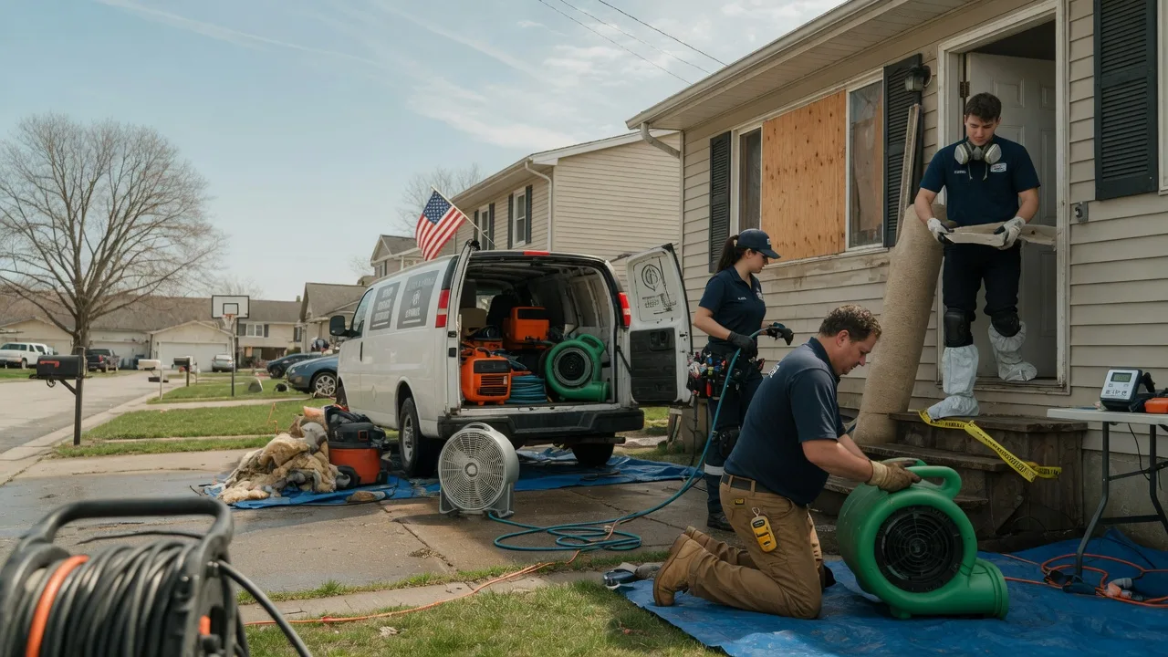 Water Damage Restoration in Elgin, IA near me